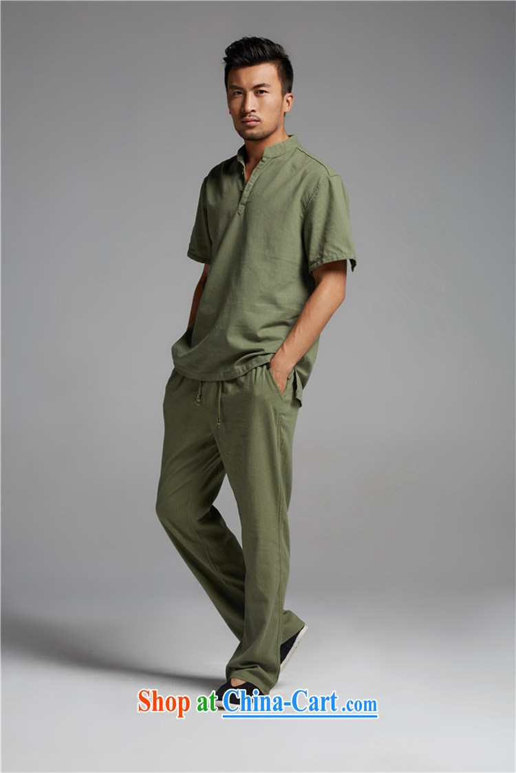 Ask a vegetarian (and as soon as possible with the new summer, cotton Ma V for men's short-sleeved sweater 1381 army green XXXL pictures, price, brand platters! Elections are good character, the national distribution, so why buy now enjoy more preferential! Health