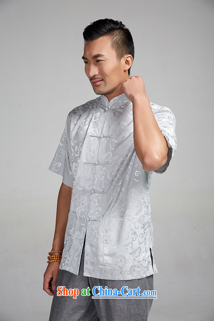 Ask a vegetarian (the health and summer new Chinese Embroidery, for men's T-shirt shirt 1375 white XXXL pictures, price, brand platters! Elections are good character, the national distribution, so why buy now enjoy more preferential! Health