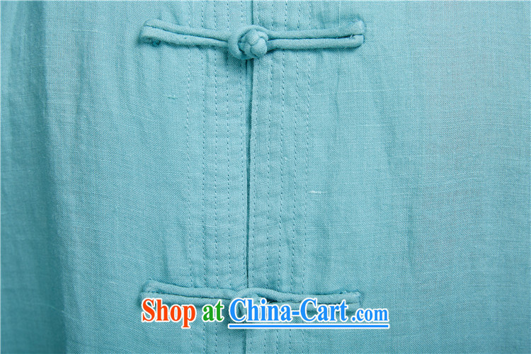 Ask a vegetarian (the health of spring loaded new China wind-tie stylish Chinese short-sleeve 1345 blue XXXL pictures, price, brand platters! Elections are good character, the national distribution, so why buy now enjoy more preferential! Health