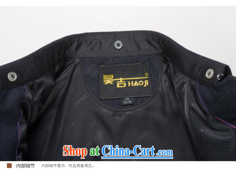 Ho-gil, older men's autumn smock Kit older persons Sun Yat-sen suit jacket father Father With China wind blue 72 (170) picture, price, brand platters! Elections are good character, the national distribution, so why buy now enjoy more preferential! Health