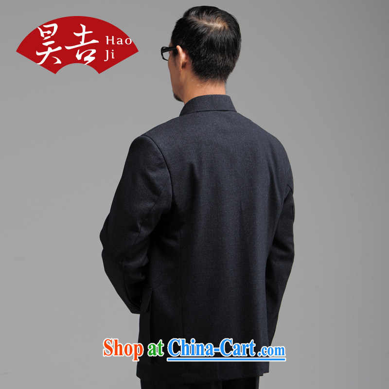 Ho-gil, older men's autumn smock Kit older persons Sun Yat-sen suit jacket father Father With China wind blue 72 (170), Ho Chi, shopping on the Internet