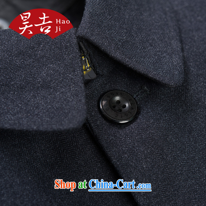 Ho-gil, older men's autumn smock Kit older persons Sun Yat-sen suit jacket father Father With China wind blue 72 (170), Ho Chi, shopping on the Internet