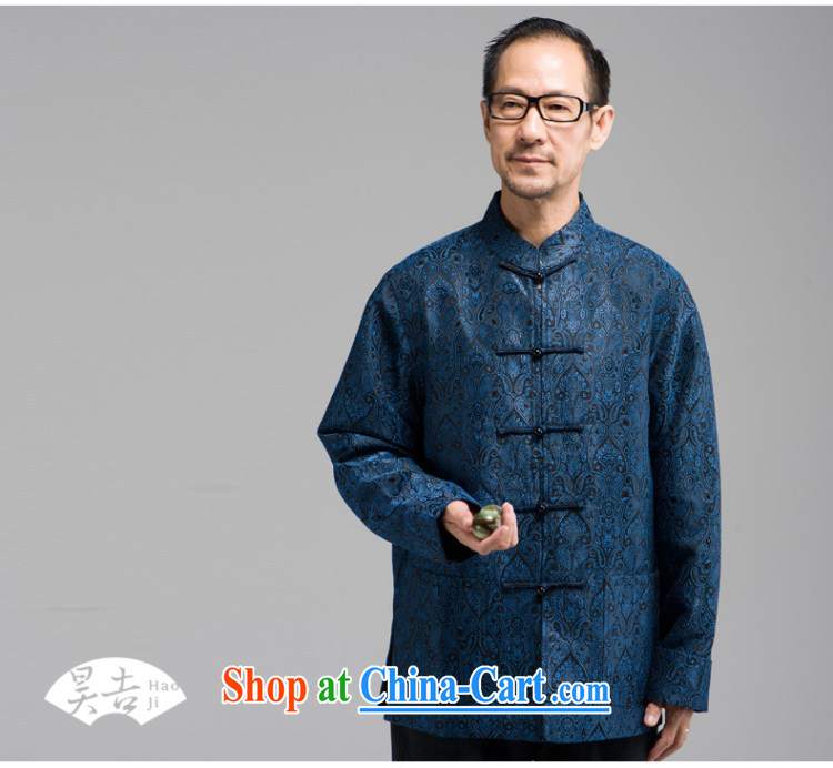 Hao, silk jacquard autumn is new, older men's long-sleeved Chinese Han-older persons coat the buckle clothing red 4 XL pictures, price, brand platters! Elections are good character, the national distribution, so why buy now enjoy more preferential! Health