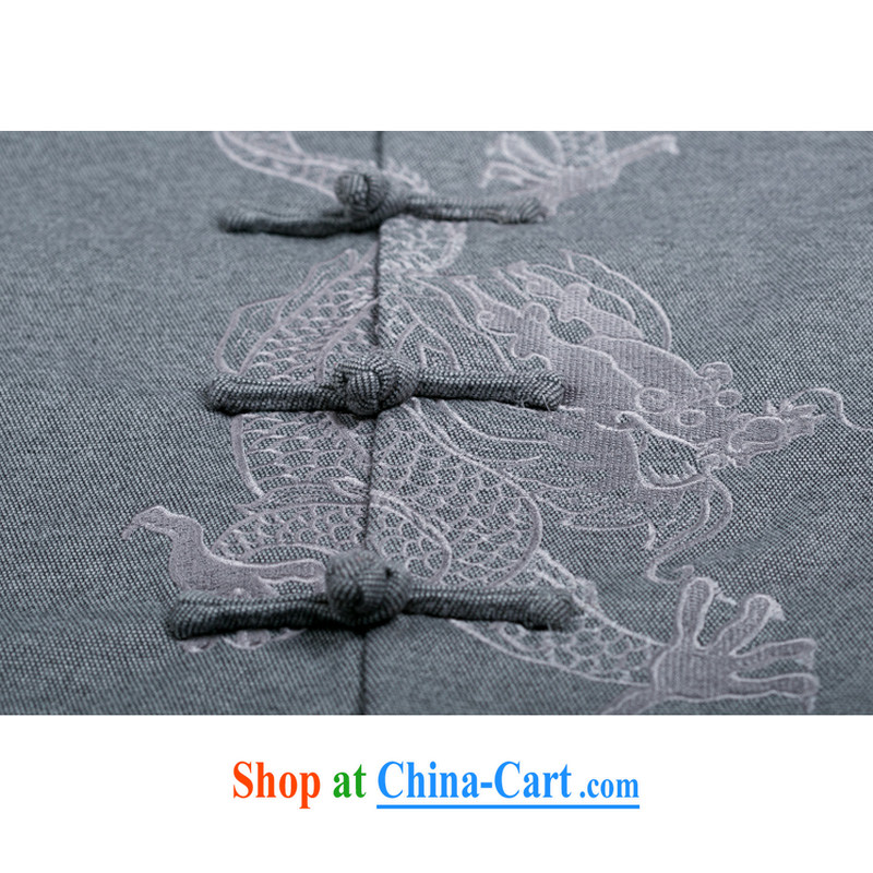 717 F Han-ethnic Chinese wind, long-sleeved sweater for Chinese dragon men's spring Chinese standard jacket older Chinese men, for the charge-back long-sleeved jacket red XXXL/190, and mobile phone line (gesaxing), and, on-line shopping