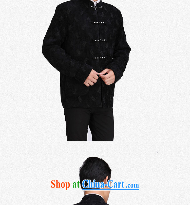 JIEYA - WOLF 2014 new Chinese men's long-sleeved men Tang jackets jacket men Tang with autumn and winter thin cotton red 165/S pictures, price, brand platters! Elections are good character, the national distribution, so why buy now enjoy more preferential! Health