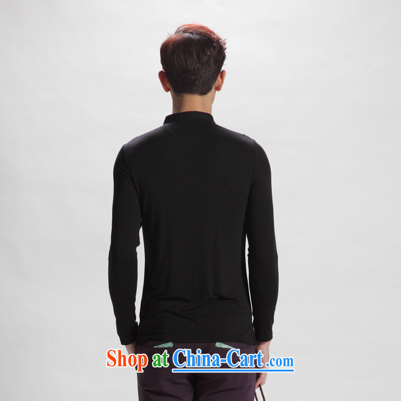 Oriental children's autumn wind to spend long-sleeved men's stylish Chinese leisure Chinese shirt men's national costumes de Lausanne 190 color (XXXXL), Oriental children, shopping on the Internet