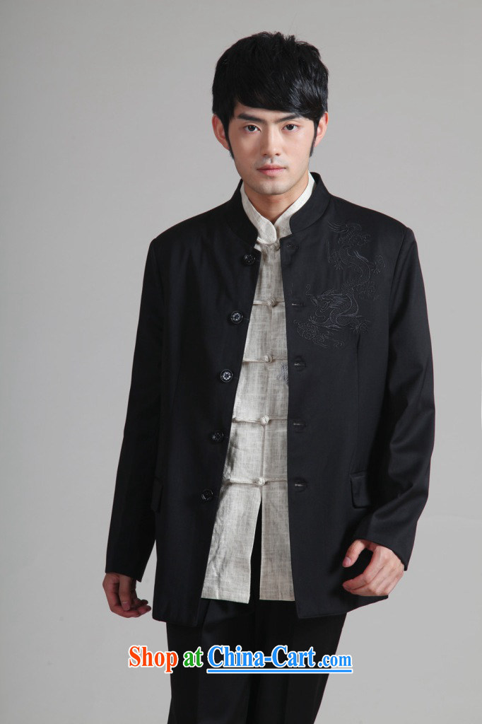 Take the male Tang fitted smock, for Korean Beauty suit autumn and winter new jacket, groom wedding dress boy - 2 red embroidery pants 3XL pictures, price, brand platters! Elections are good character, the national distribution, so why buy now enjoy more preferential! Health