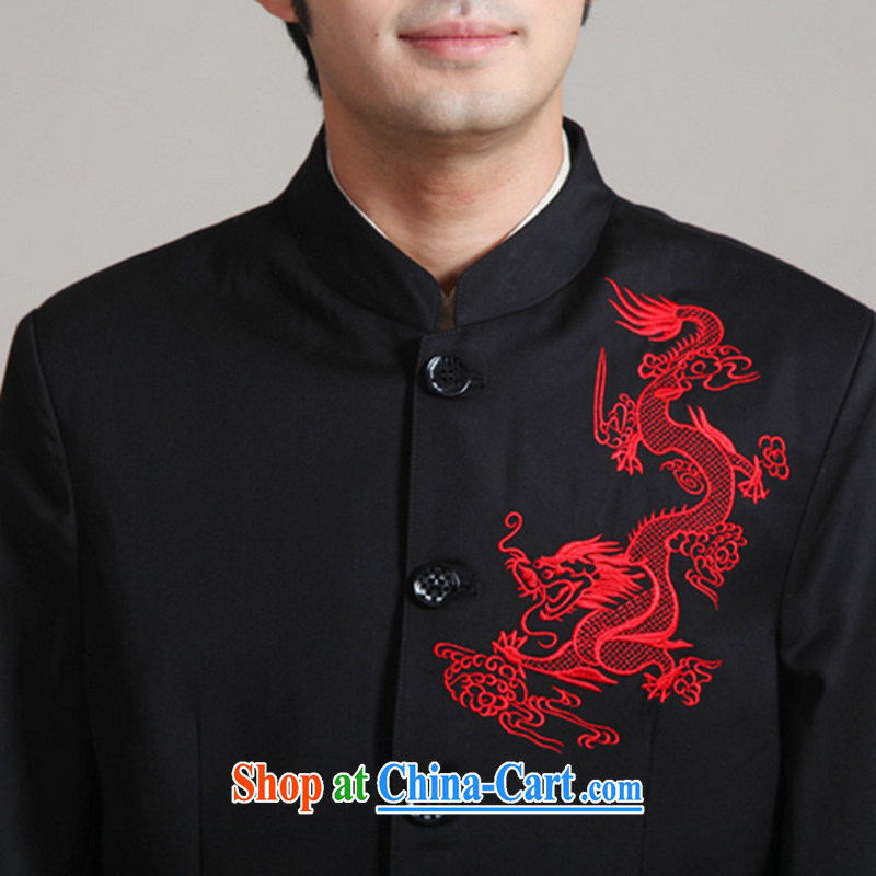 Take the male Tang replace Generalissimo, for Korean Beauty suit autumn and winter new jacket, the groom's wedding dress male - 2 red embroidery pants 3XL, spend figure, shopping on the Internet
