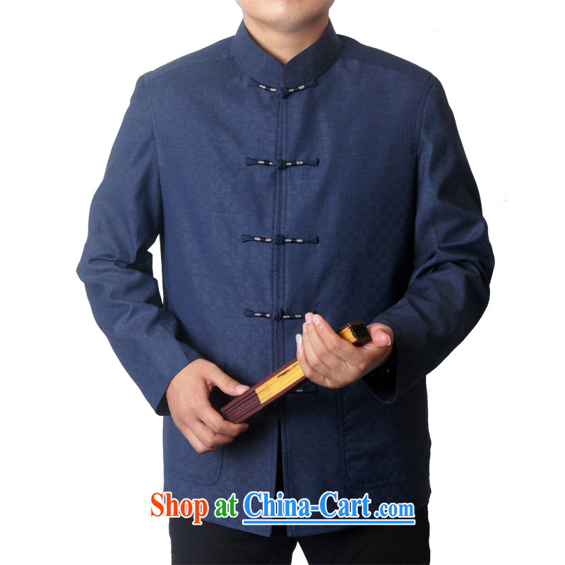 The British, Mr Rafael Hui, male 14 new fall and winter with long-sleeved Chinese men and Chinese, for the folder and in the older Chinese men Tang jackets 1321 blue 190, the British Mr Rafael Hui (sureyou), on-line shopping