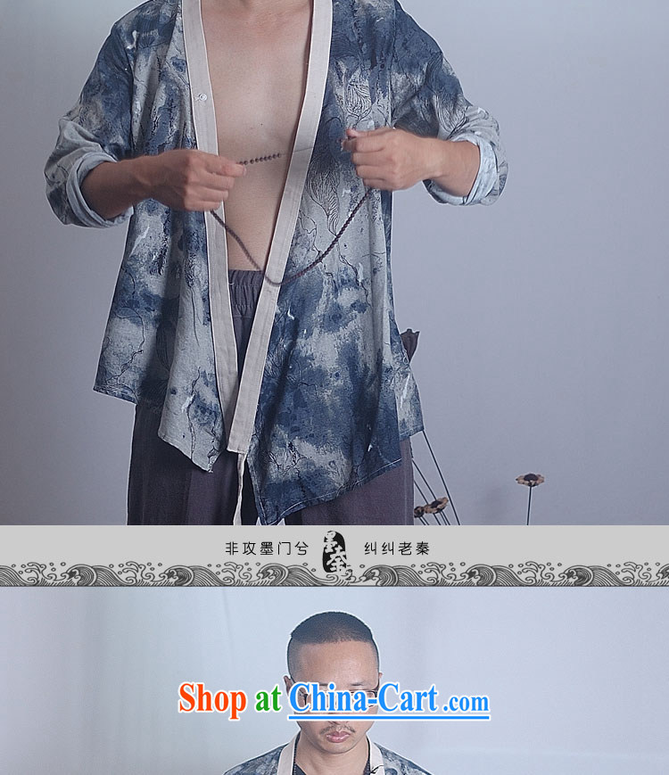 elections the Qin weaving -- original stamp China wind painting men's Lounge, serving 11,299 giant dark blue XXL/Jumbo pictures, price, brand platters! Elections are good character, the national distribution, so why buy now enjoy more preferential! Health