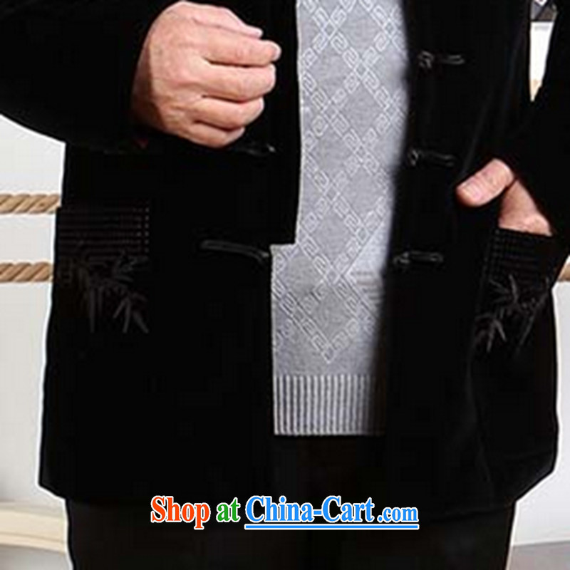 Spend the autumn and winter, the older Chinese men's gold wool parka brigades