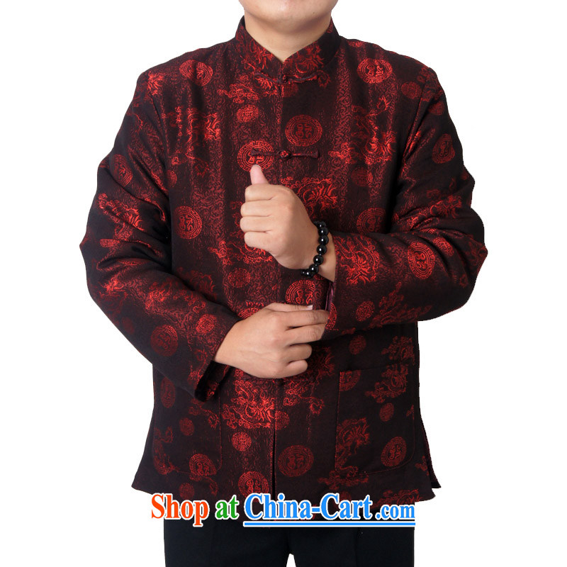Sureyou men's upscale Chinese Tang with men and, for the charge-back Dragon Chinese Spring Loaded the older jacket 918, deep red 190, the British Mr Rafael Hui (sureyou), online shopping