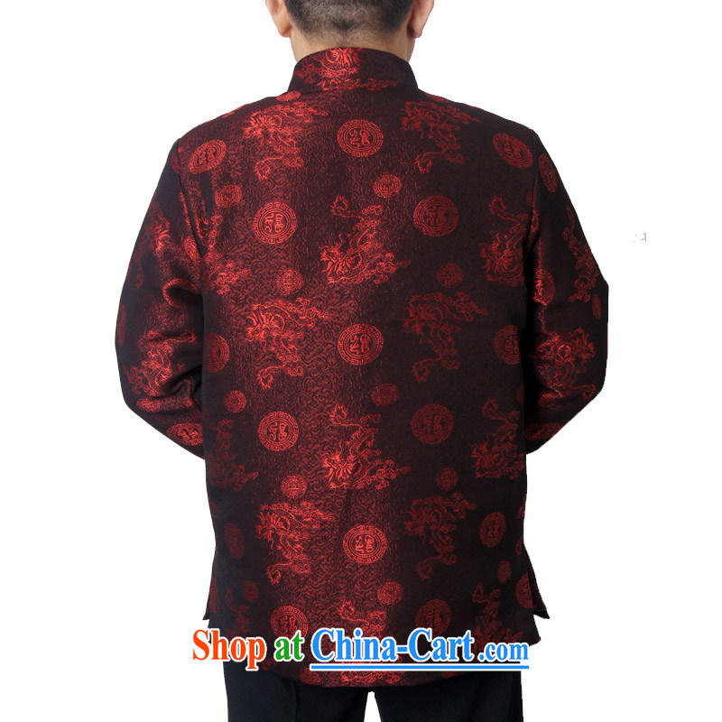 Sureyou men's upscale Chinese Tang with men and, for the charge-back Dragon Chinese Spring Loaded the older jacket 918, deep red 190, the British Mr Rafael Hui (sureyou), online shopping
