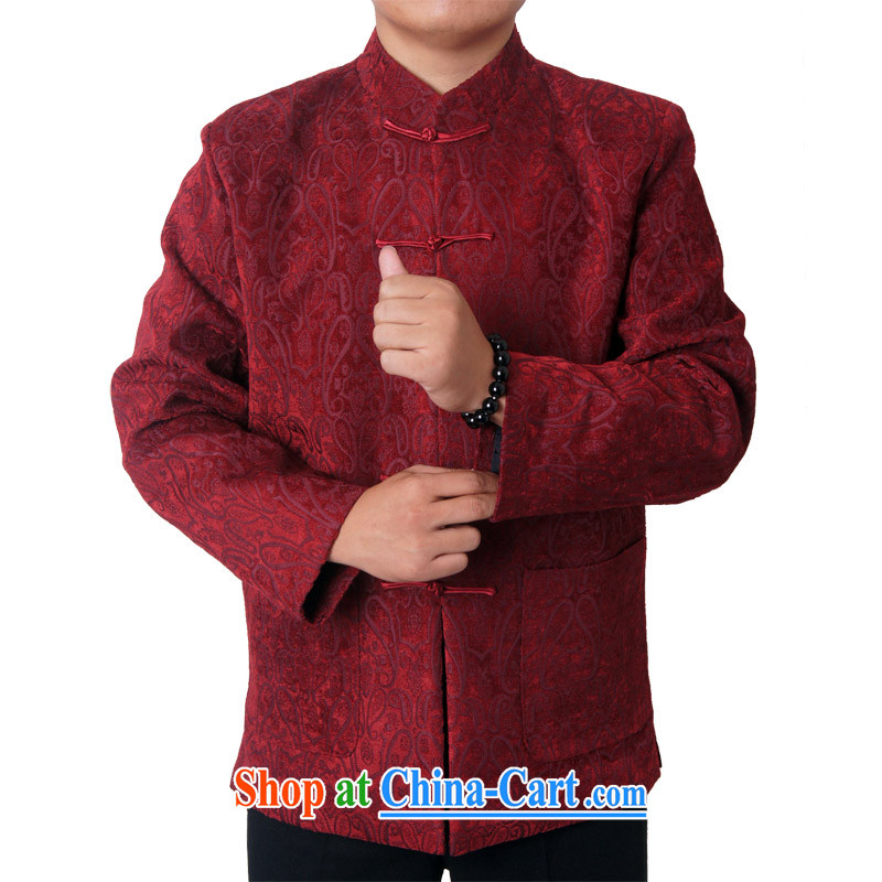14 New Britain, Mr Rafael Hui, and the autumn and winter, older men's Chinese Chinese national dress jacket China wind 1456, brown 190, the British Mr Rafael Hui (sureyou), shopping on the Internet
