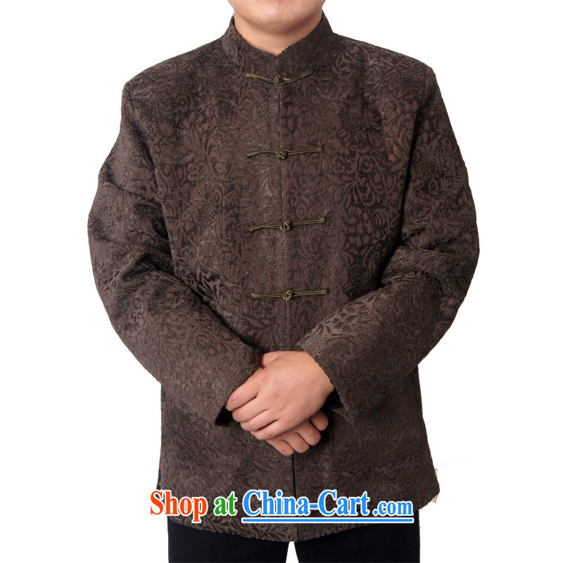 Package-ying, Mr Rafael Hui, older men's national costume tang on the father's grandfather winter 14 the new, thick long-sleeved brown 1457 190, the British Mr Rafael Hui (sureyou), online shopping