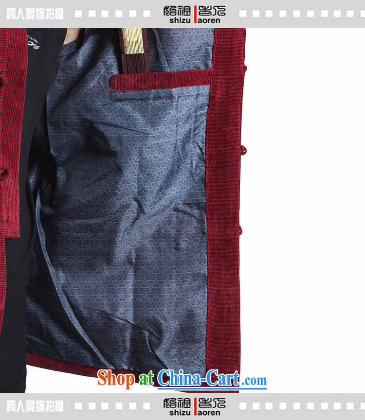 Adam 15 elderly fall and winter leisure Tang is a solid color embroidery, older upscale male and Tang jackets Y 730 dark blue 170 yards quilted winter, pictures, price, brand platters! Elections are good character, the national distribution, so why buy now enjoy more preferential! Health