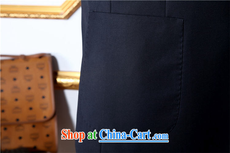 Male Chinese style Chinese, smock for men's leisure youth replace suit package blue-black suit smock black blue 190 pictures, price, brand platters! Elections are good character, the national distribution, so why buy now enjoy more preferential! Health