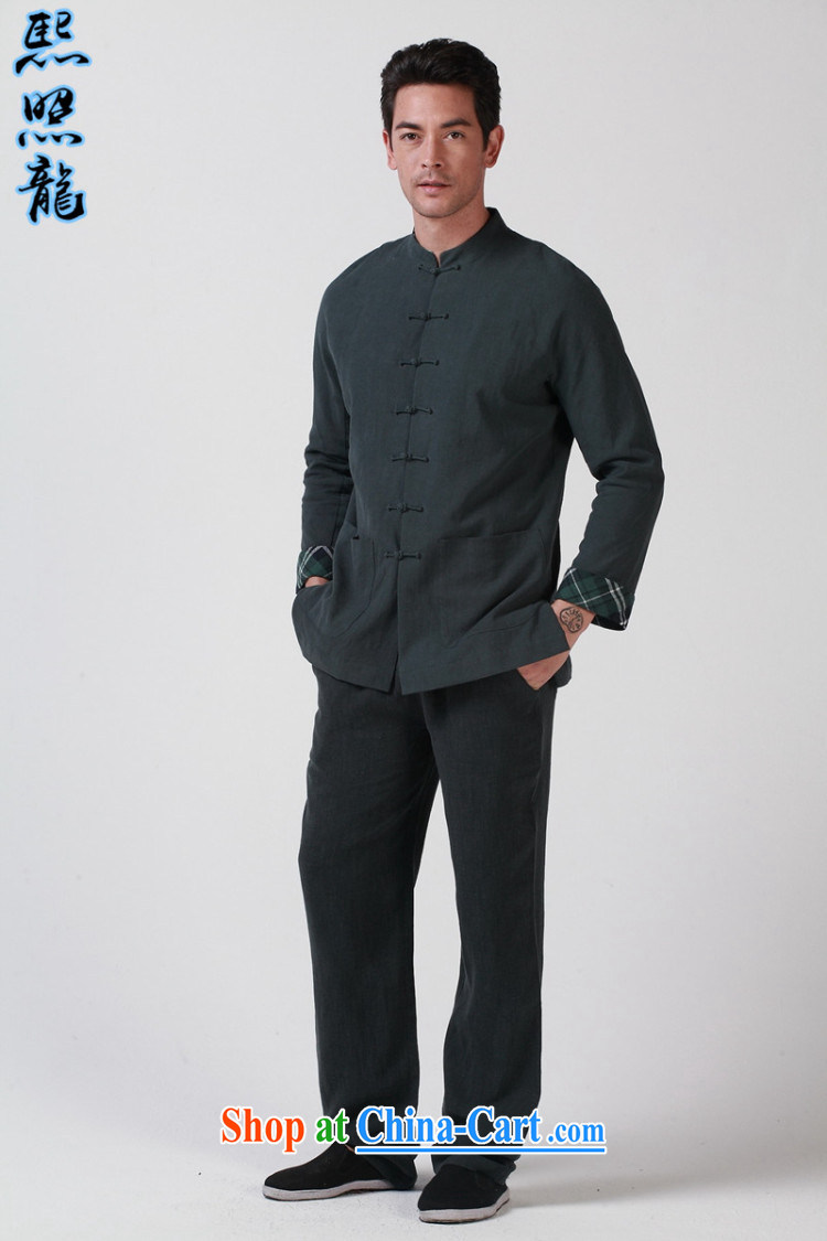 Mr Chau Tak-hay, snapshot 2014 autumn and winter, the Yau Ma Tei Cotton Men's Chinese long-sleeved jacket cynosure serving thick China wind jacket green XL pictures, price, brand platters! Elections are good character, the national distribution, so why buy now enjoy more preferential! Health