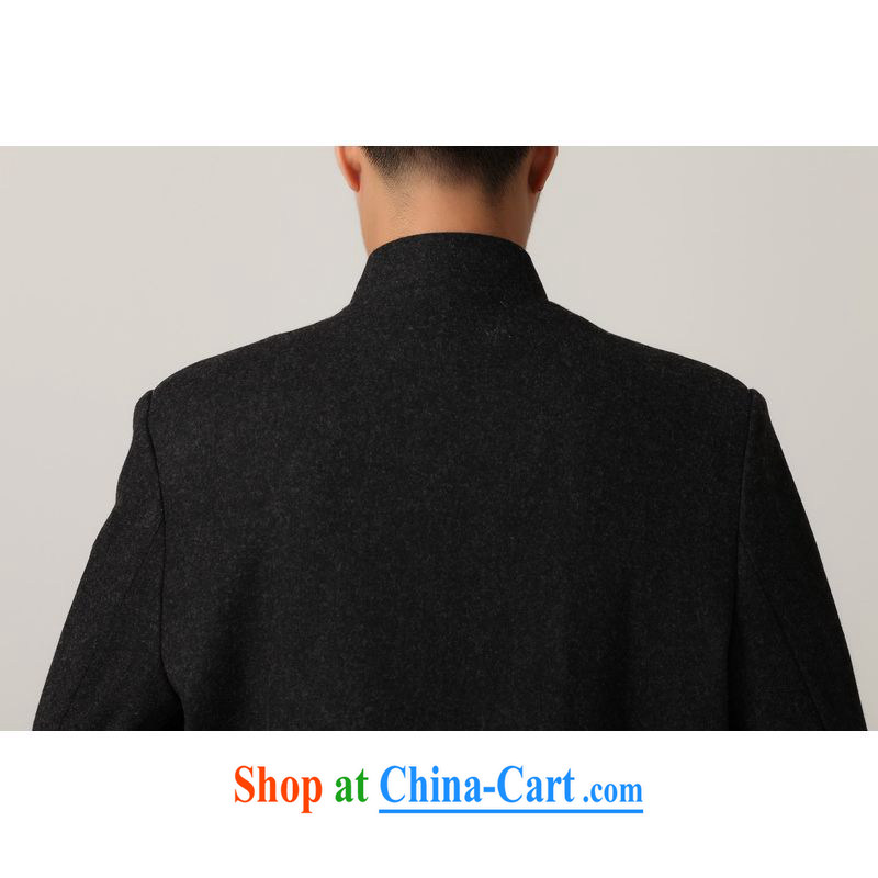 Miss Au King contributed men Tang with long-sleeved T-shirt and smock, for national wind, served black Tang jackets - 3 black XXXL, an Jing, shopping on the Internet