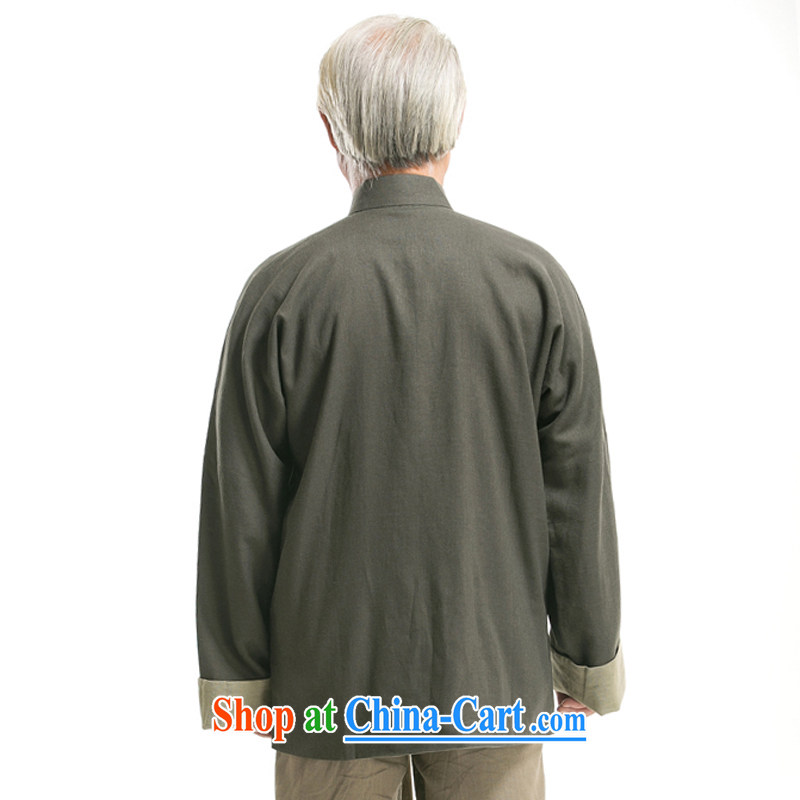 autumn and winter, the older liberal men's jackets two through classic, manually for the deducted two-wearing jacket multi-color optional standard of Chinese Chinese father with coffee beige, XXXL/190, and mobile phone line (gesaxing), and, on-line shoppi