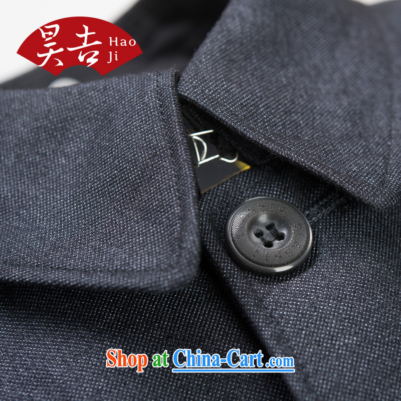 Hao, autumn and winter with new, old men smock Kit older persons Sun Yat-sen suit China wind father clothing gray 70 (165) and Ho-gil, shopping on the Internet