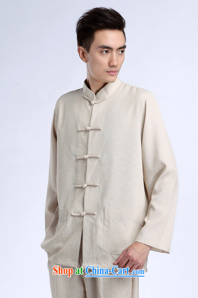 Spend the autumn and the New Man Tang fitted smock, linen for improved national wind Han-Chinese male package picture color 3XL pictures, price, brand platters! Elections are good character, the national distribution, so why buy now enjoy more preferential! Health