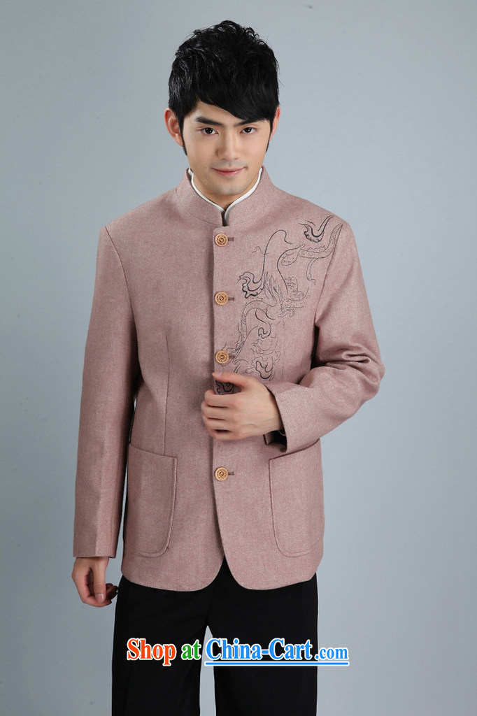 An Jing men's smock jacket, collar wool? Tang jackets men Tang with long-sleeved sweater white XXXL pictures, price, brand platters! Elections are good character, the national distribution, so why buy now enjoy more preferential! Health