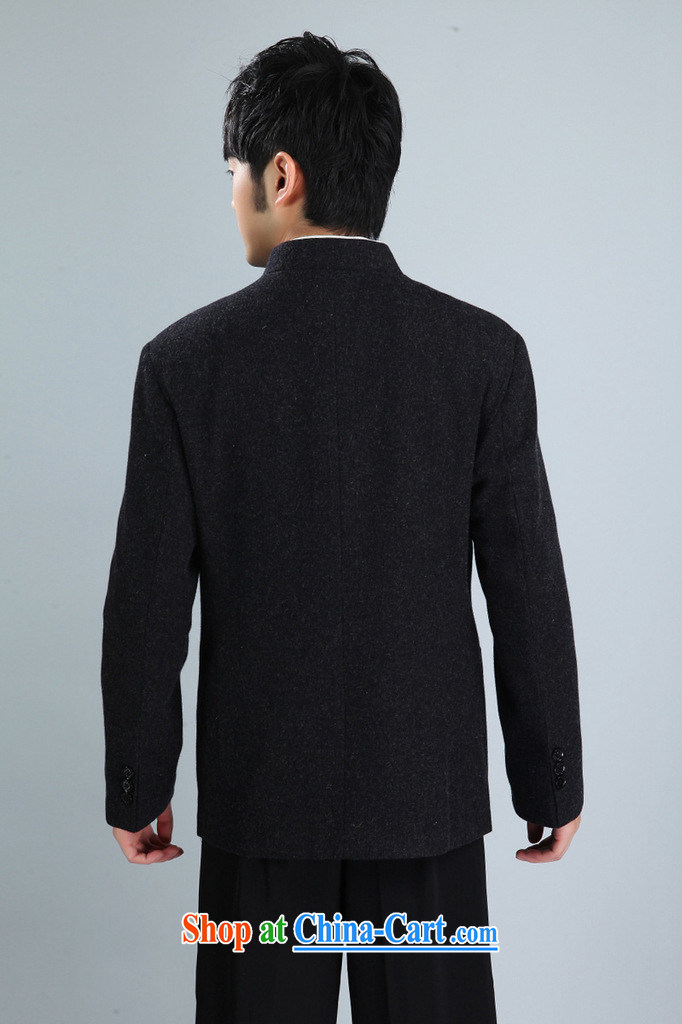 The frequency and smock jacket, collar wool? Tang jackets men's Tang with long-sleeved jacket black 3 XL pictures, price, brand platters! Elections are good character, the national distribution, so why buy now enjoy more preferential! Health