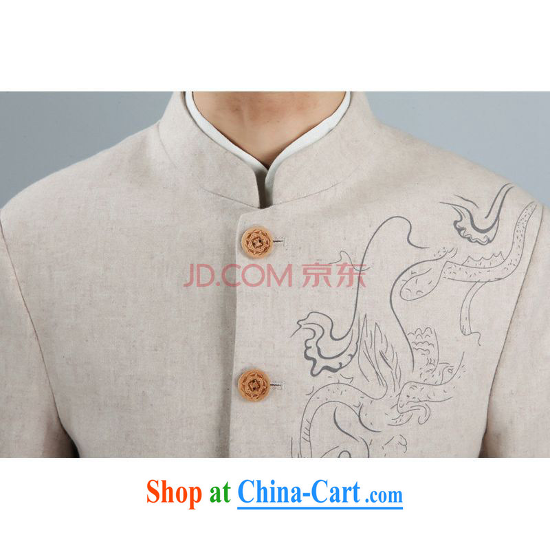 The frequency and smock jacket and collar wool? Tang jackets men Tang with long-sleeved jacket black 3 XL, the bandwidth, and shopping on the Internet