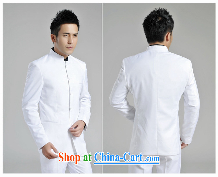 New smock male and, for Chinese people wore white jacket men's beauty retro suit package China wind ZS 120,102 white 180/XXL/pants 33, pictures, price, brand platters! Elections are good character, the national distribution, so why buy now enjoy more preferential! Health