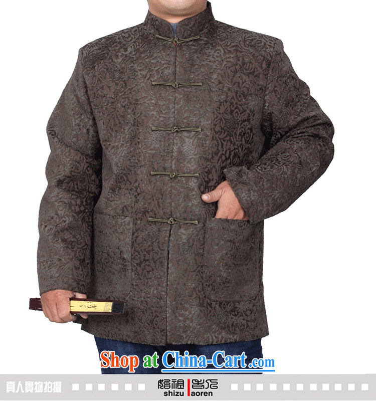 Adam 15 elderly spring new men's long-sleeved Tang jackets high quality Chinese male S S 1457 1457 green coffee-colored 190 pictures, price, brand platters! Elections are good character, the national distribution, so why buy now enjoy more preferential! Health