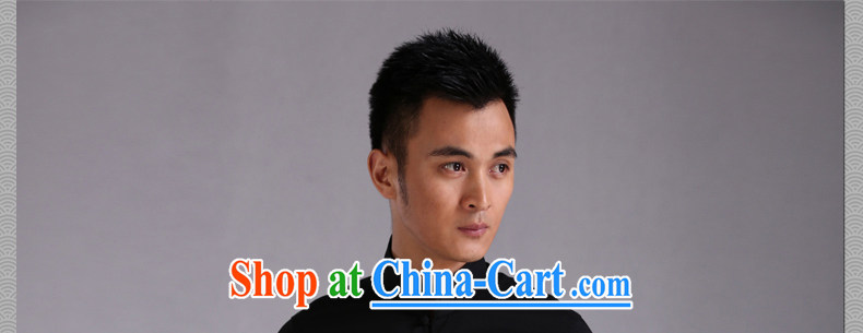 Only 3 Chinese wind blue lotus flower embroidery cultivating the collar shirt men's long-sleeved leisure-tie Chinese shirt Chinese Spring and light blue movement (XXL) pictures, price, brand platters! Elections are good character, the national distribution, so why buy now enjoy more preferential! Health
