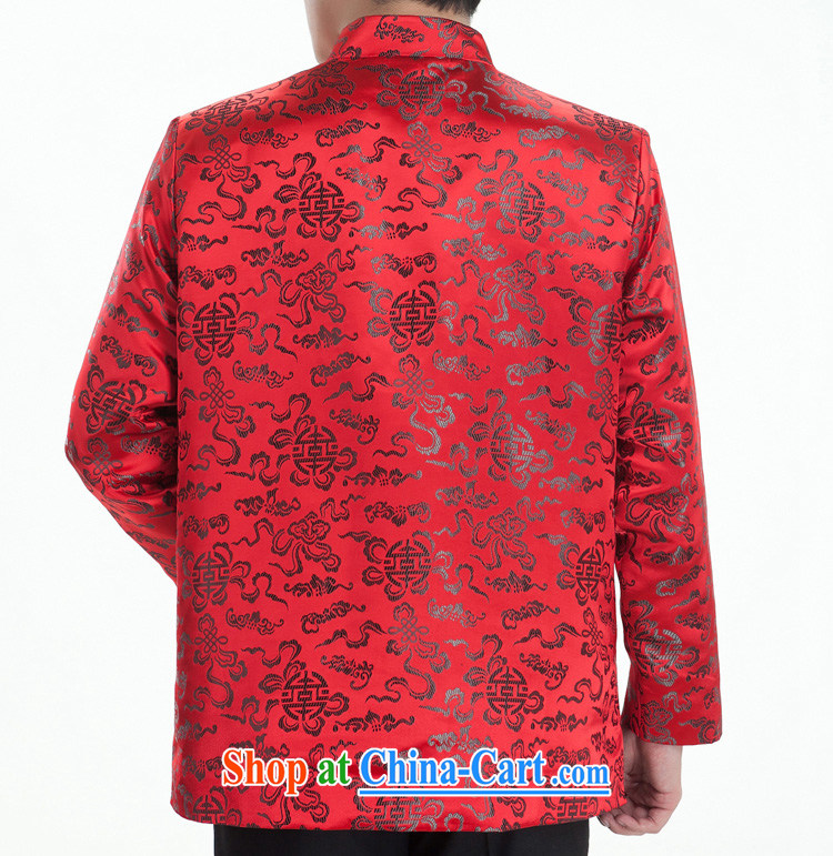 Sang-hee-tang with men and men's Chinese brocade coverlets Tang replace Tang with long-sleeved Tang with autumn and winter, older red (winter clothes folder cotton) 185 / 104 (XXXXL) pictures, price, brand platters! Elections are good character, the national distribution, so why buy now enjoy more preferential! Health