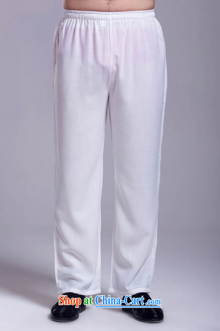 Sober men Tang with matching pants and lightweight cotton the light summer package pants white L pictures, price, brand platters! Elections are good character, the national distribution, so why buy now enjoy more preferential! Health