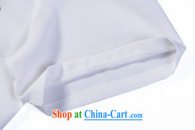 Really, men with short summer short-sleeve upscale cotton Ma Ethnic Wind Chinese, served a very thin and light breathable white 185/104, XXXXL) pictures, price, brand platters! Elections are good character, the national distribution, so why buy now enjoy more preferential! Health