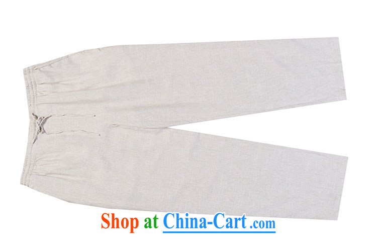 The Commission cotton pants Chinese men and short sleeve pants men's summer cotton Ma pants beige XXXL pictures, price, brand platters! Elections are good character, the national distribution, so why buy now enjoy more preferential! Health