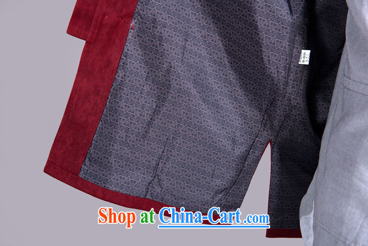 in reuniting old men Tang with winter jackets chamois leather lint-free Chinese wine red 185/104 A (XXXL) pictures, price, brand platters! Elections are good character, the national distribution, so why buy now enjoy more preferential! Health