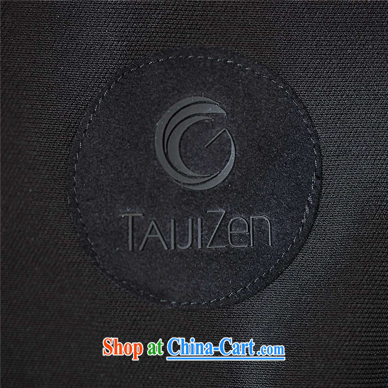TAIJIZEN Tai Chi retreat 2014 new Autumn and Winter Fashion Tai Chi uniforms men's long-sleeved black cloud the jacket black XXL, TAIJIZen, shopping on the Internet