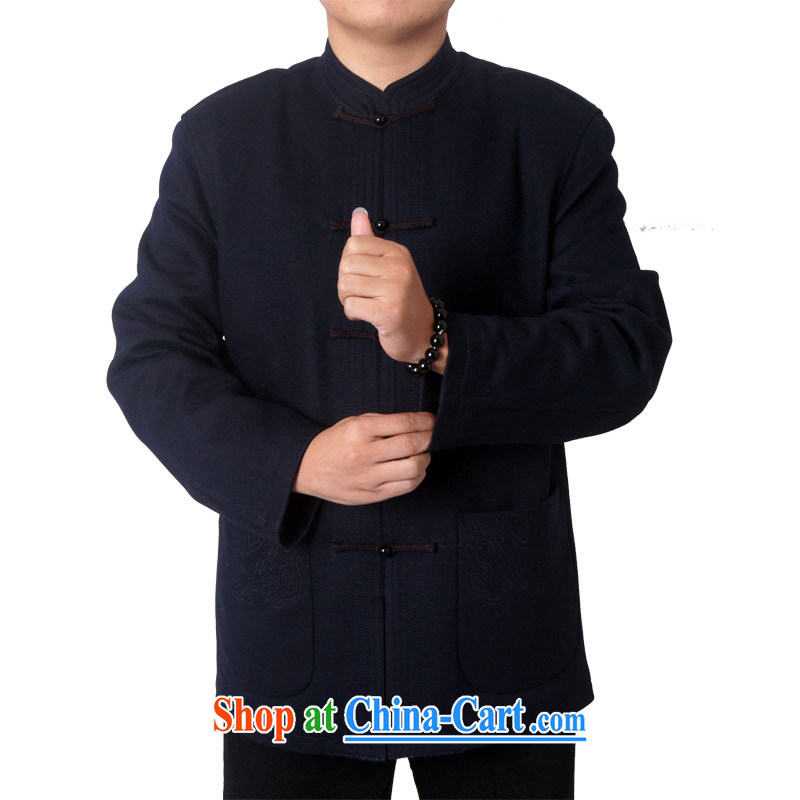 The British, Mr Rafael Hui, the older blessings birthday autumn and winter with Chinese men and upscale jacket wool Chinese, for Tang jackets 1497 dark blue 190, the British Mr Rafael Hui (sureyou), shopping on the Internet