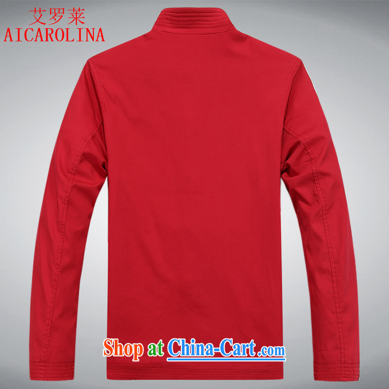 The fall, the men's smock thick middle-aged men's wedding dresses dedicated in Dragon jacket, for China wind men Tang red XL, the Tony Blair (AICAROLINA), shopping on the Internet