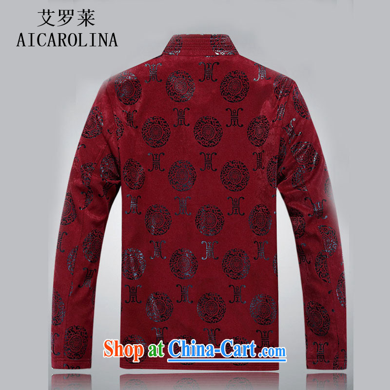 The Luo in older Chinese men and long-sleeved dress men's Chinese wedding with his father's birthday Chinese men and maroon M, the Tony Blair (AICAROLINA), shopping on the Internet