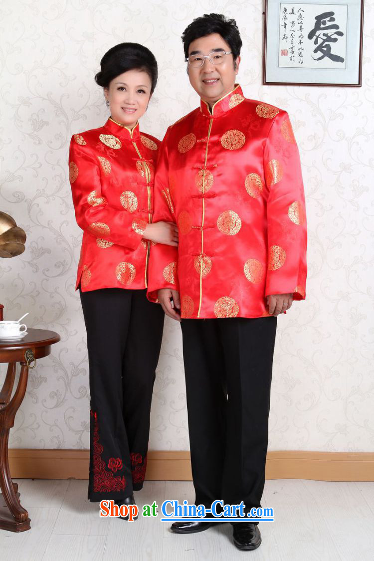Jing An older Chinese couple loaded up for China wind dress the life jackets wedding service performance service gold women XXXL pictures, price, brand platters! Elections are good character, the national distribution, so why buy now enjoy more preferential! Health
