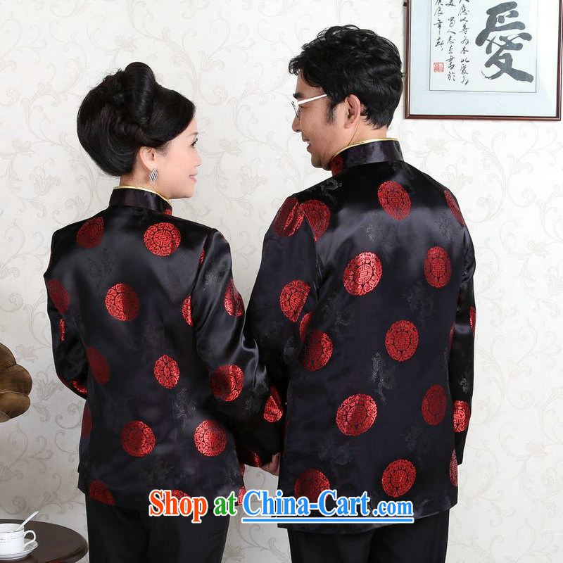 Jing An older Chinese couple loaded up for China wind dress the life jackets wedding service performance clothing - D Black Women XXXL, an Jing, online shopping