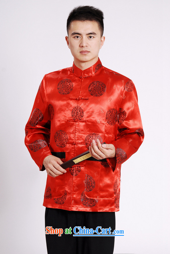 Jing An older Chinese, for Chinese wind dress the life jackets wedding service performance service Chinese men and chinese red XXL pictures, price, brand platters! Elections are good character, the national distribution, so why buy now enjoy more preferential! Health