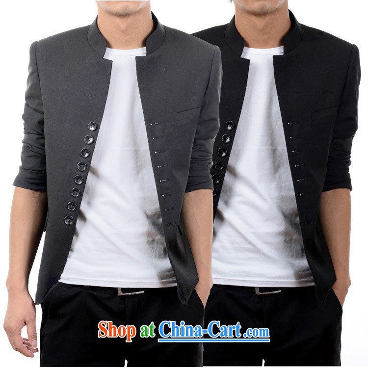 Yet the 2015 spring men, who wore smock Korean Beauty male jacket black X 990 gray XL/180 pictures, price, brand platters! Elections are good character, the national distribution, so why buy now enjoy more preferential! Health