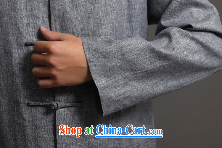 Shanghai, optimize purchase Chinese men's long-sleeved jacket, collar ethnic wind Han-tang - 3 XXXL pictures, price, brand platters! Elections are good character, the national distribution, so why buy now enjoy more preferential! Health