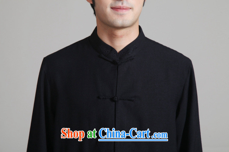 An Jing men Tang with long-sleeved kit, cotton for the Kung Fu T-shirt Tai Chi Kit - 1 black XXXL pictures, price, brand platters! Elections are good character, the national distribution, so why buy now enjoy more preferential! Health