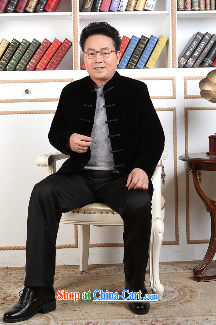 And Jing Ge men Tang with long-sleeved sweater, older, for Chinese men wool parka brigades