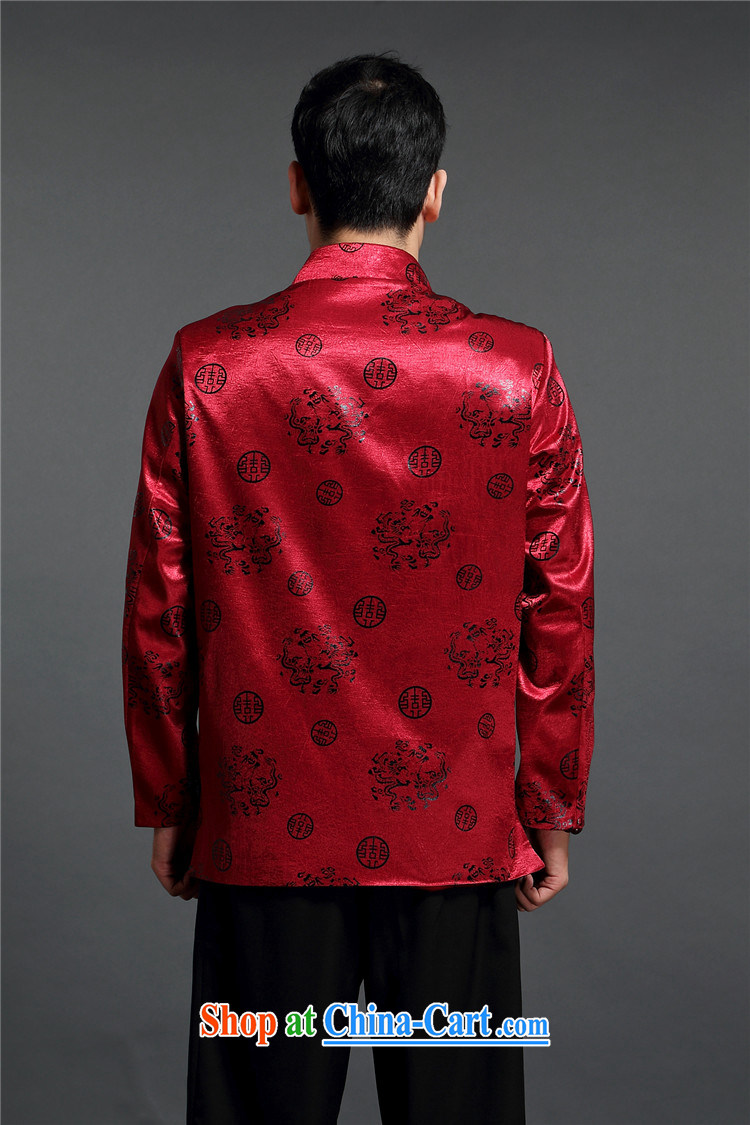 China wind Cotton Men, AIDS, Chinese men's long-sleeved jacket Chinese Spring classical Han-clearance cynosure serving red XXXL pictures, price, brand platters! Elections are good character, the national distribution, so why buy now enjoy more preferential! Health