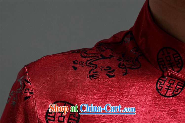 China wind Cotton Men, AIDS, Chinese men's long-sleeved jacket Chinese Spring classical Han-clearance cynosure serving red XXXL pictures, price, brand platters! Elections are good character, the national distribution, so why buy now enjoy more preferential! Health